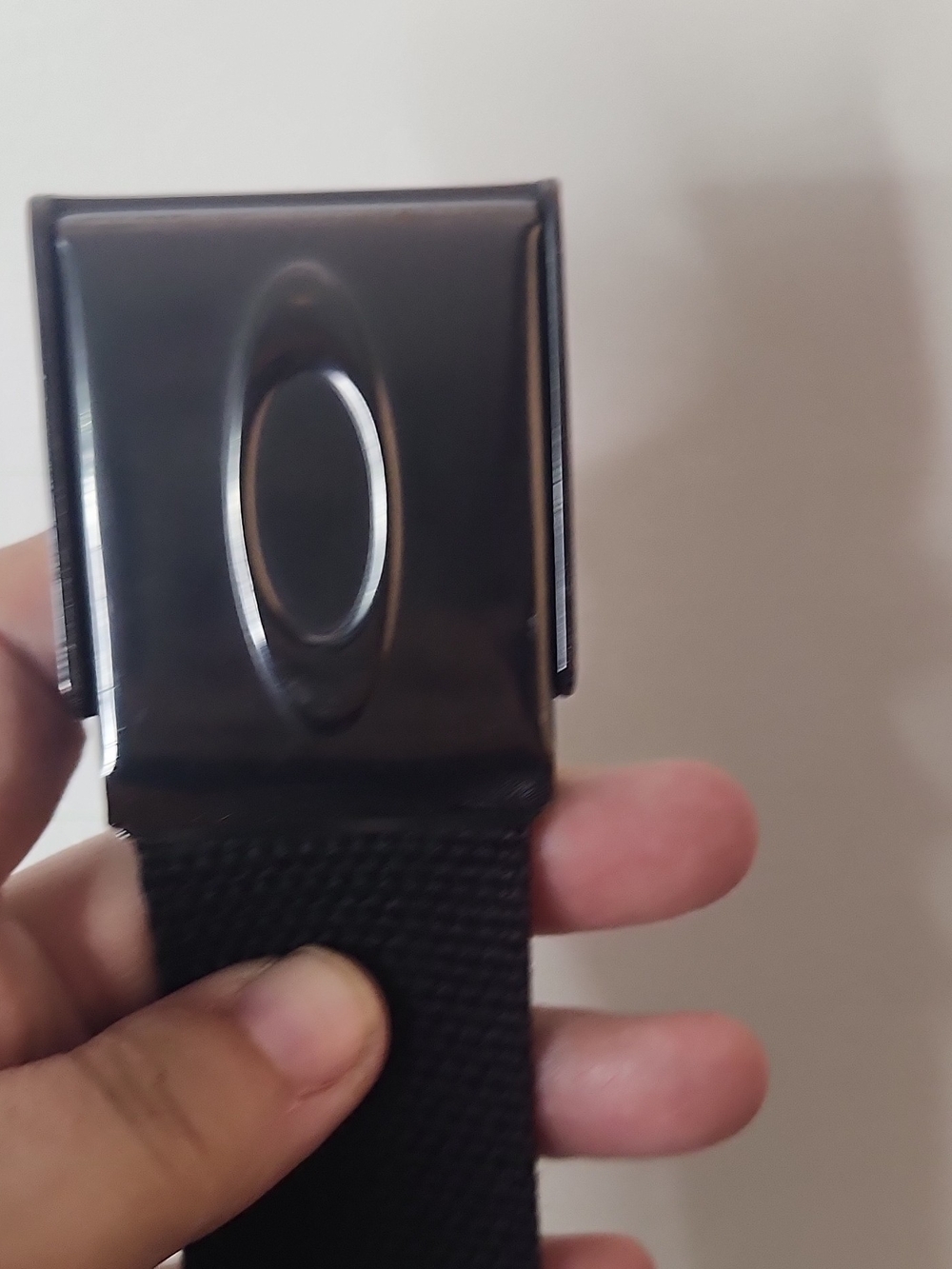 Oakley Black Belt Holster Clip with Textured Strap